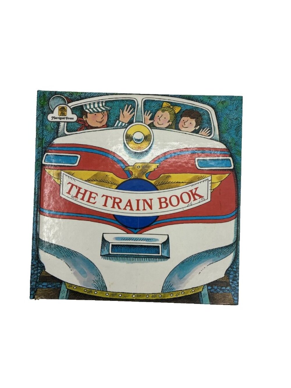 Vintage 1970 The Train Book Merrigold Press Childrens Illustrated Book